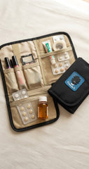 Multi-Purpose Cosmetic Pouch and Travel Storage Organizer Bag