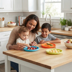 IKEA Pack of 3 Colorful Stackable Plastic Sets For Kids Daily Meals