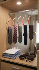 Pink Round Handbag Hanger Closet Storage Organizer Hook