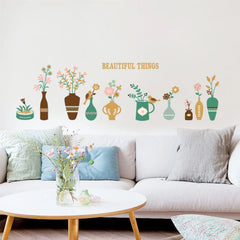 Wall Stickers Beautiful Botanical Peel and Stick Boho Decals