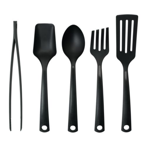 5-Pieces Non-Stick Kitchen Utensil Set  Heat Resistant & Safe for Cookware.