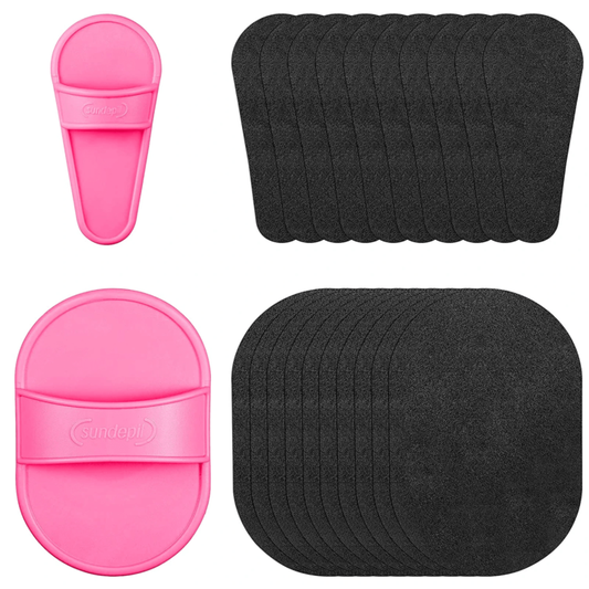 Hair Removal Pads, Leg Hair Removal Pads, Exfoliating Hair Removal Pads, New Portable Body Depilatory Sanding Device Hair Removal Tool Set