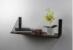 High Quality Floating Shelve With 2 Metal Brackets For Home Decoration.