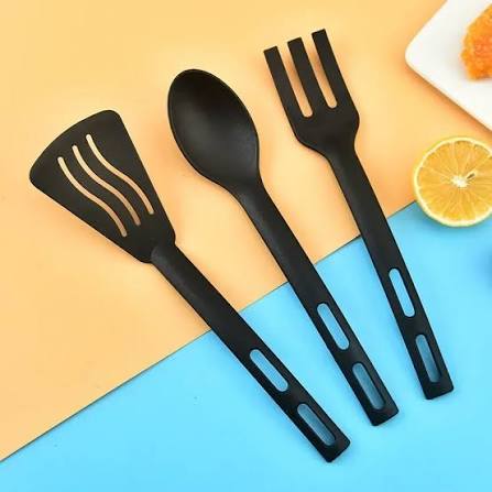 3-Piece Non-Stick Heat Resistant Kitchen Cooking Utensil Set
