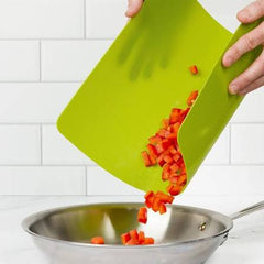 Flexible Plastic Cutting Boards 2 Set For Kitchen Food Preparation