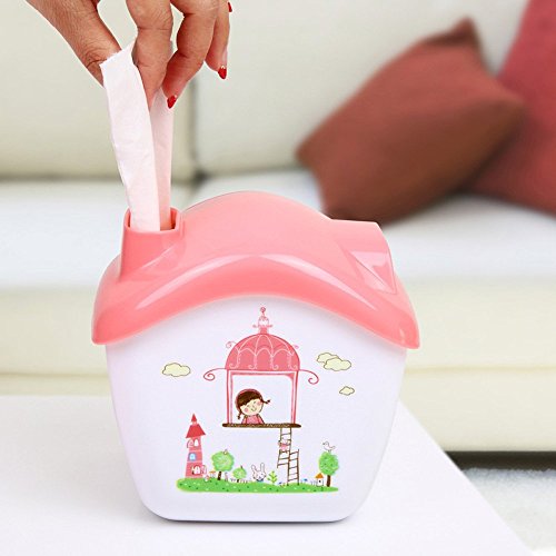 Tissue Box Cover Holder Plastic Tissue Box For Home Use.