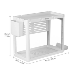 Kitchen Rack-Maximize Your Kitchen with This Plastic Kitchen Rack