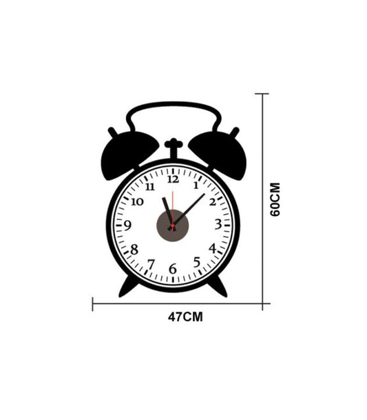 Alarm Clock New Design Sticker Clock For Home Decoration.