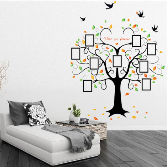 Extra Large Family Photo Frame Tree Wall Sticker Sk2010W Family Memories Wall Art Decor PVC Removeable Wall Paper