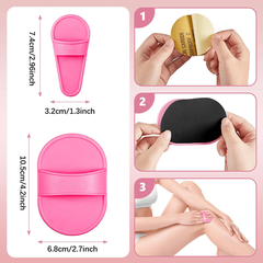 Hair Removal Pads, Leg Hair Removal Pads, Exfoliating Hair Removal Pads, New Portable Body Depilatory Sanding Device Hair Removal Tool Set