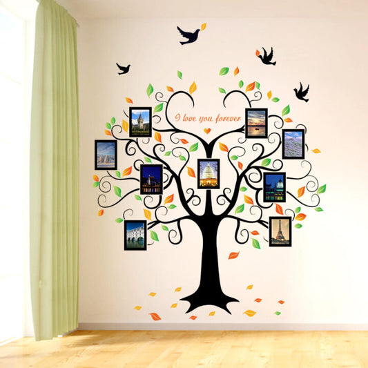 Extra Large Family Photo Frame Tree Wall Sticker Sk2010W Family Memories Wall Art Decor PVC Removeable Wall Paper