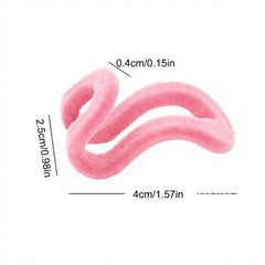 Velvet Cascading Hanger Connector Hooks Space Saving