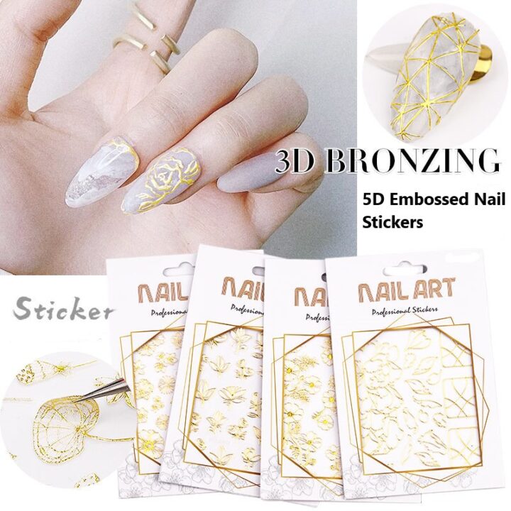 UV Nails Gel Stickers Semi Cured Strip Waterproof Long Lasting Full Nail  Wraps | eBay